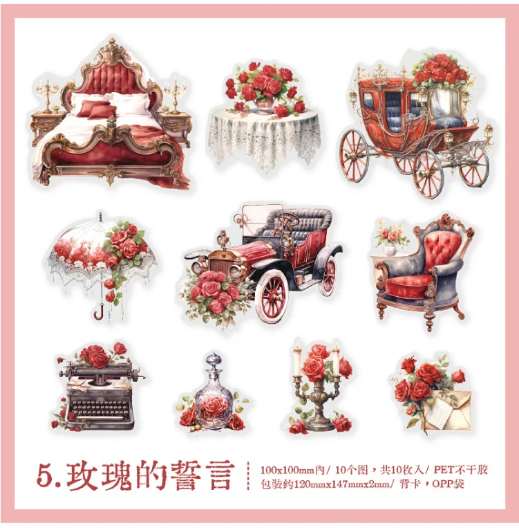 10pcs/1lot kawaii Stationery Sticker courtroom drama junk journal Decorative Scrapbooking DIY Craft Sticker