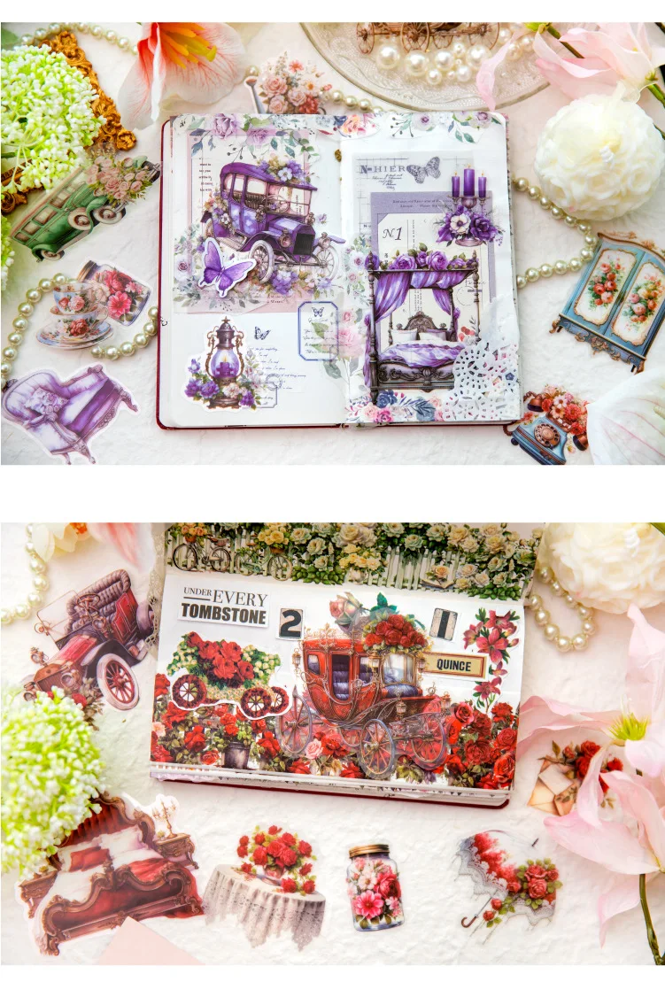 10pcs/1lot kawaii Stationery Sticker courtroom drama junk journal Decorative Scrapbooking DIY Craft Sticker