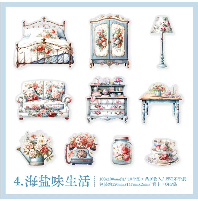 10pcs/1lot kawaii Stationery Sticker courtroom drama junk journal Decorative Scrapbooking DIY Craft Sticker