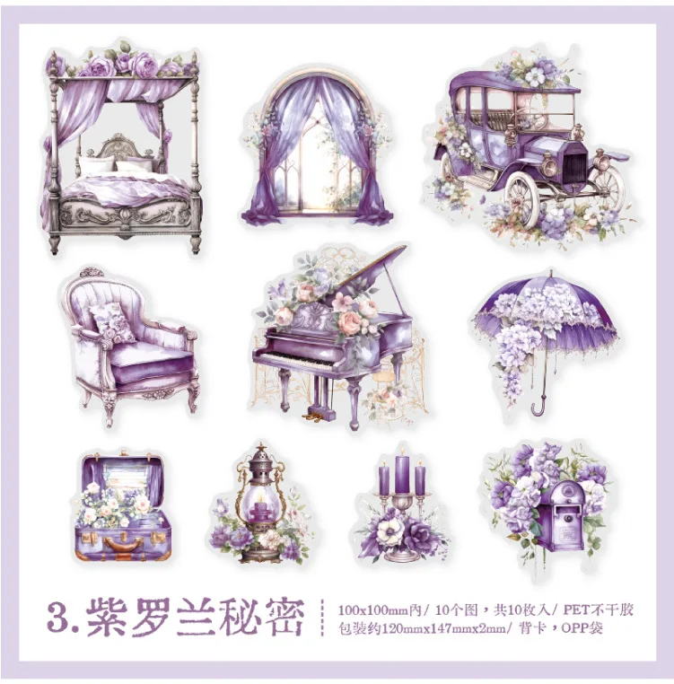 10pcs/1lot kawaii Stationery Sticker courtroom drama junk journal Decorative Scrapbooking DIY Craft Sticker