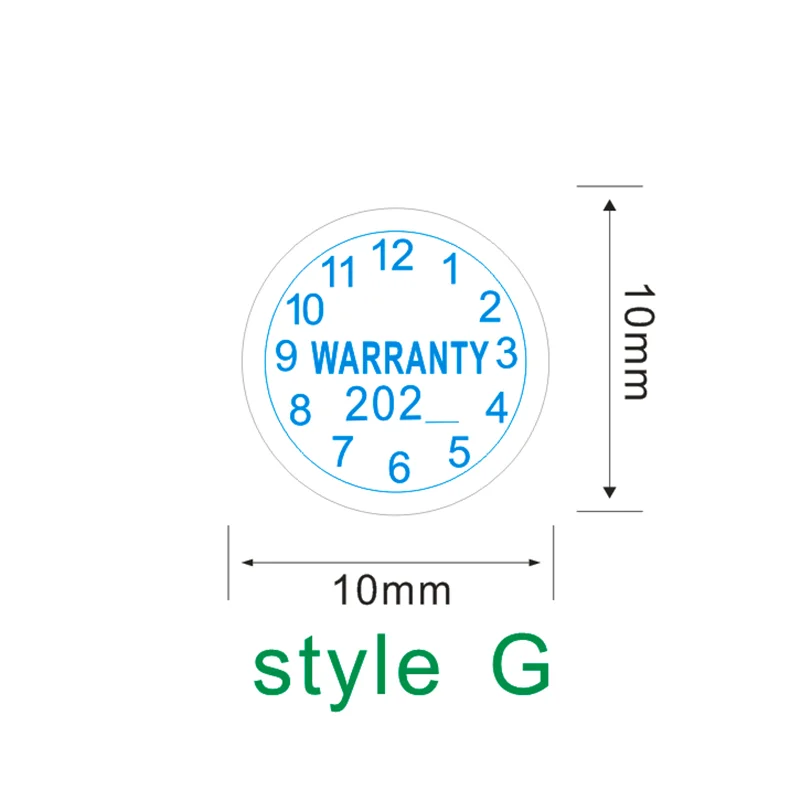 Factory Wholesale Warranty Seal Label Safety Protection Sticker Void If Seal Broken Damaged Shredded Paper Small Batch Custom
