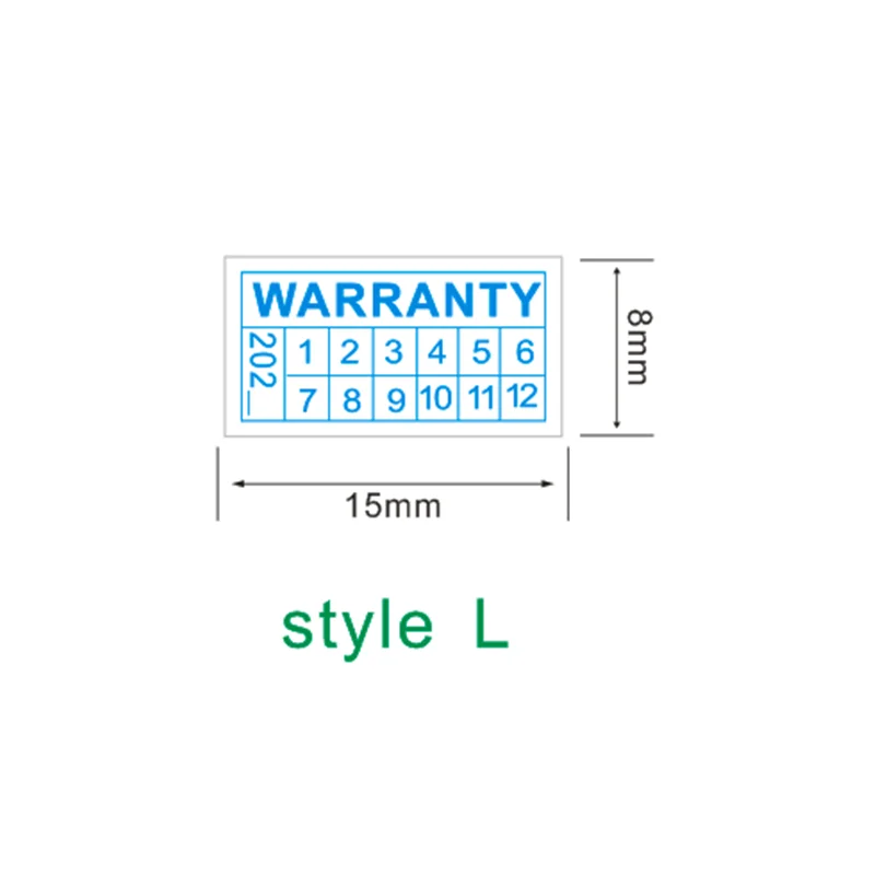 Factory Wholesale Warranty Seal Label Safety Protection Sticker Void If Seal Broken Damaged Shredded Paper Small Batch Custom