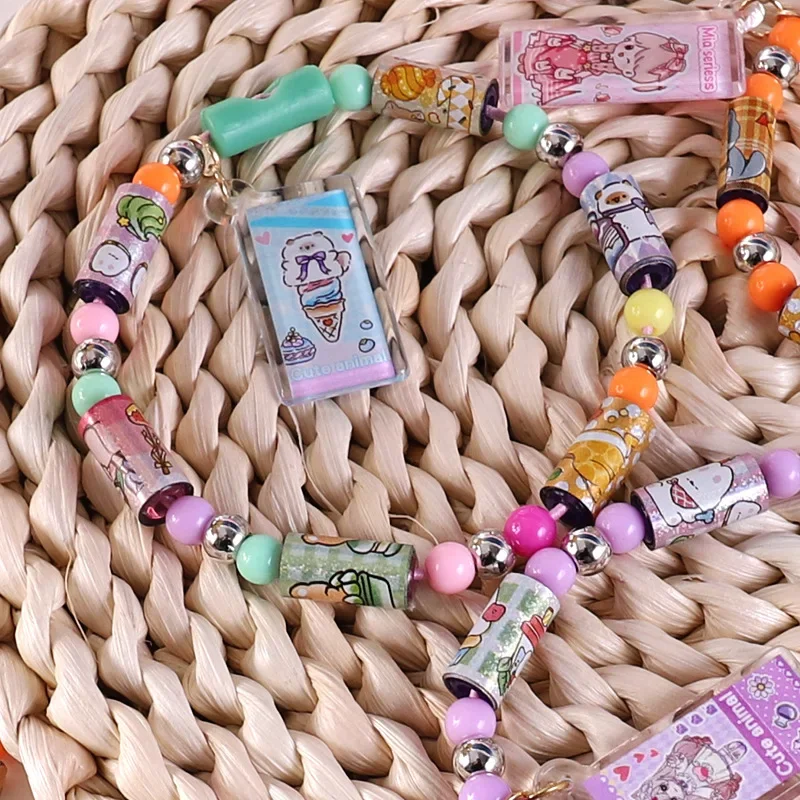 80/160 pcs hot selling kids children toy sticker creative funny stationery stick rolls Sticker bracelet colorful