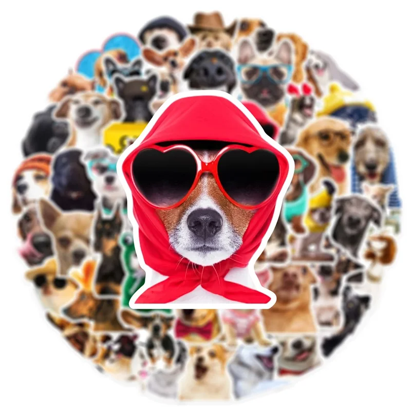 10/30/50PCS Cartoon Life Dog PVC Sticker Aesthetic Decoration Scrapbooking Stationery School Supplies