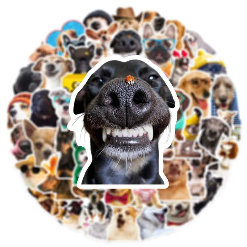 10/30/50PCS Cartoon Life Dog PVC Sticker Aesthetic Decoration Scrapbooking Stationery School Supplies