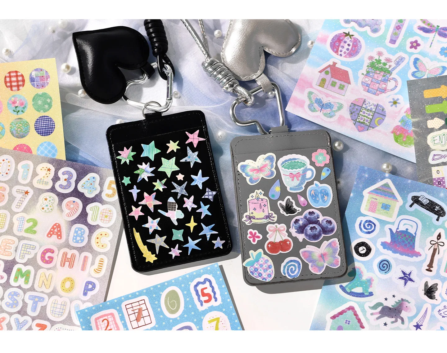Cyberpunk-Themed Die-Cut Sticker Book DIY Decorative Journal 20/40 Sheets Aesthetic Stationery Stickers for Phone Case Collage