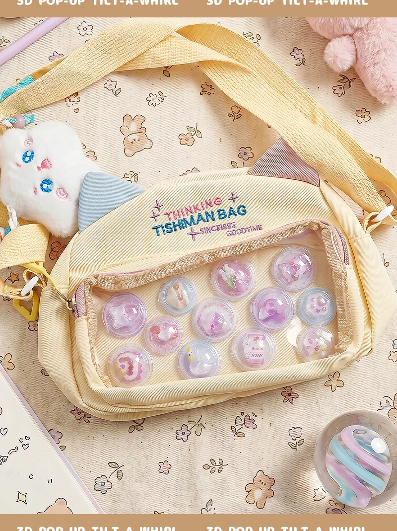 New Cartoon Capsules Shake 3D Relief Stickers Scrapbooking Diy Diary Decor Journaling Stationery Cute Stickers School Supplies