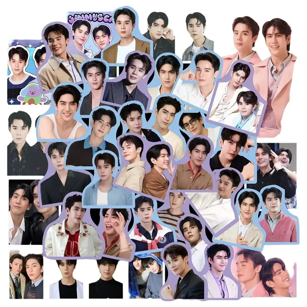40PCS AouBoom Forcebook JimmySea Thai BL CP Stickers Waterproof Decals for Laptop Scrapbook Fans Collection Gift