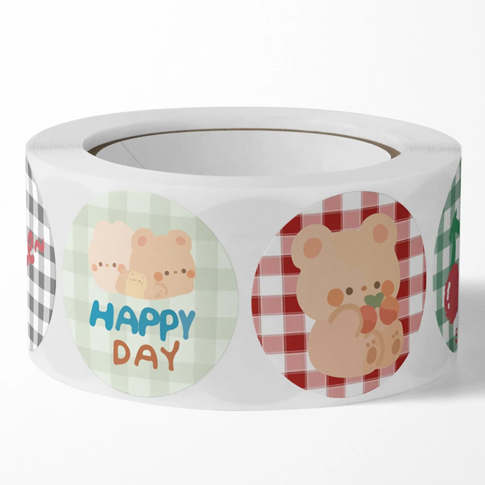 50-500pcs Cute Cartoon Animals Sticker For Kids Encourage Sealing Labels School Teacher Supplies Child Reward Sticker DIY Labels