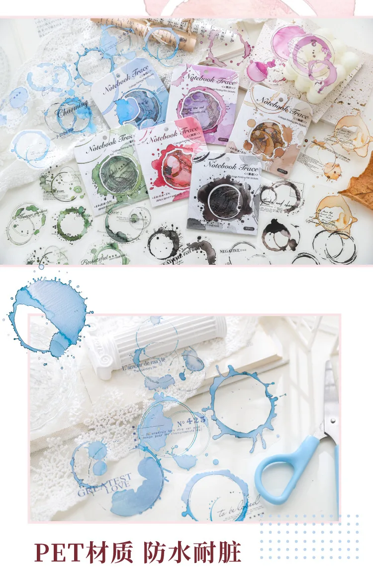 30pcs Kawaii Stationery Stickers deep handwriting Planner Decorative Mobile Stickers Scrapbooking DIY Craft stickers ֽ