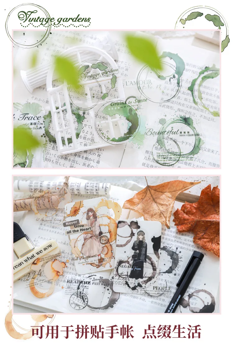 30pcs Kawaii Stationery Stickers deep handwriting Planner Decorative Mobile Stickers Scrapbooking DIY Craft stickers ֽ