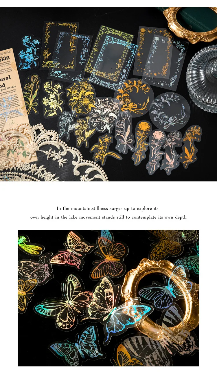 30pcs/lot Kawaii Scrapbook Stickers lace border Scrapbooking Supplies diary Planner Decorative Craft Stationery Sticker