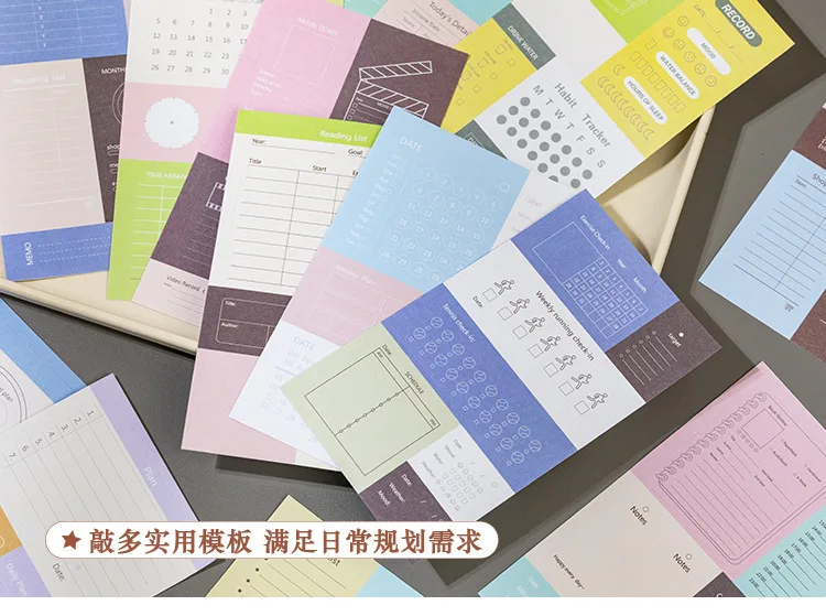 20pcs/1lot kawaii Stationery Sticker Colorful moods junk journal Decorative Scrapbooking DIY Craft Sticker