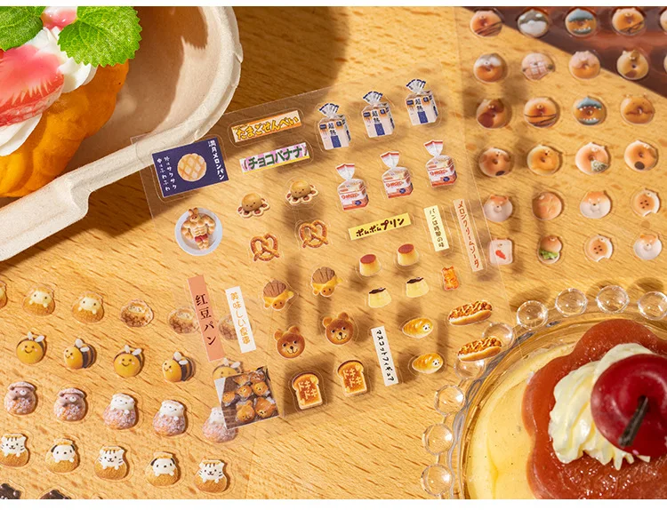 24pcs PET Vintage Japanese Style Die-Cut Sticker Book for Scrapbooking Journal Decor, DIY Cards, Cute Party Supplies, Mr. Paper
