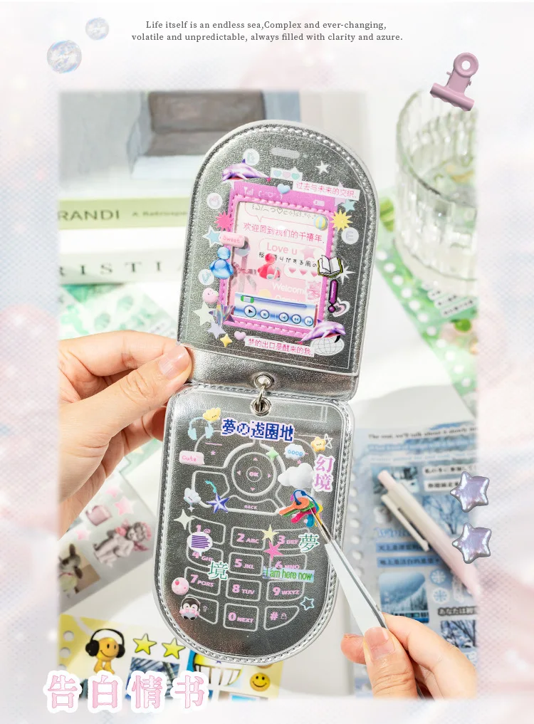 2Style 30 pieces/bag Time Reshaping Cut Film Coil Sticker Book Handbook Material Sticker DIY Photo Frame Scrapbook Notebook Cup