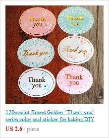 120PCS/lot Fresh Style Flower Hand Made Seal Sticker High Quality Handmade Gift Label Sticker