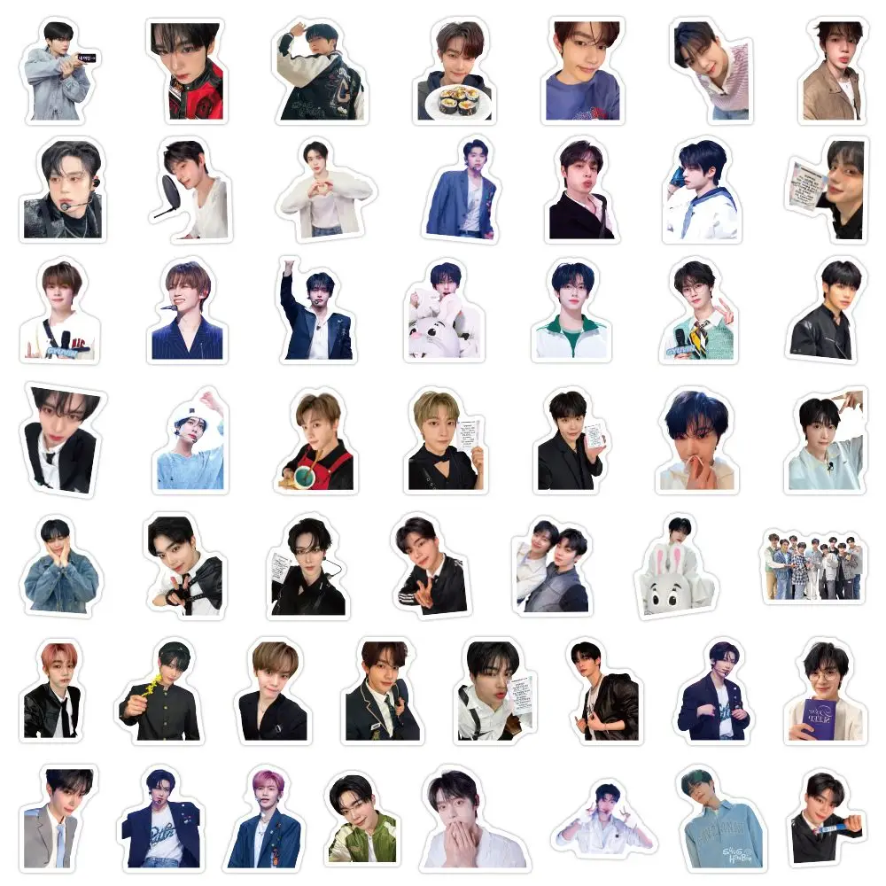 102pcs ZEROBASEONE Stickers YUJIN GYUVIN Fan Collection Gift RICKY JIWOONG TAERAE MATTHEW Fashion Photo Waterproof Stickers
