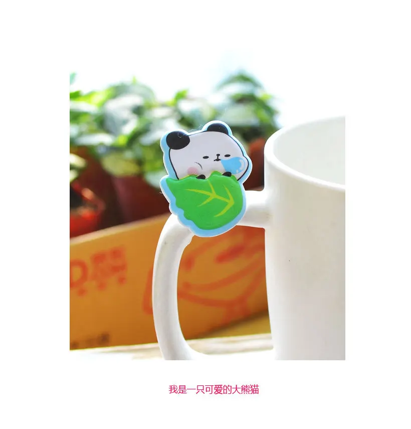Kawaii 3D Puffy Panda Daily Life Stickers Scrapbooking Diy Journal Stationery Sticker Cute Deco Aesthetic Art Supplies