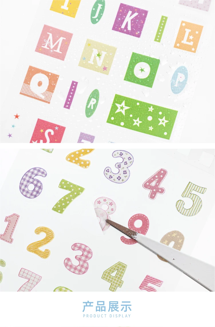 TIANZI 30sheets Cartoon Die Cut Stickers Book Japanese Stationery for Scrapbooking Handmade Diary Decorative Supplies