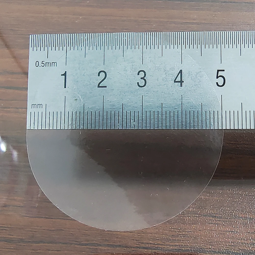 200pcs Transparent PVC Sealing Sticker 13mm 25mm 30mm 50mm Clear Vinyl Label Glossy Surface Tear Resistant Shining Decoration