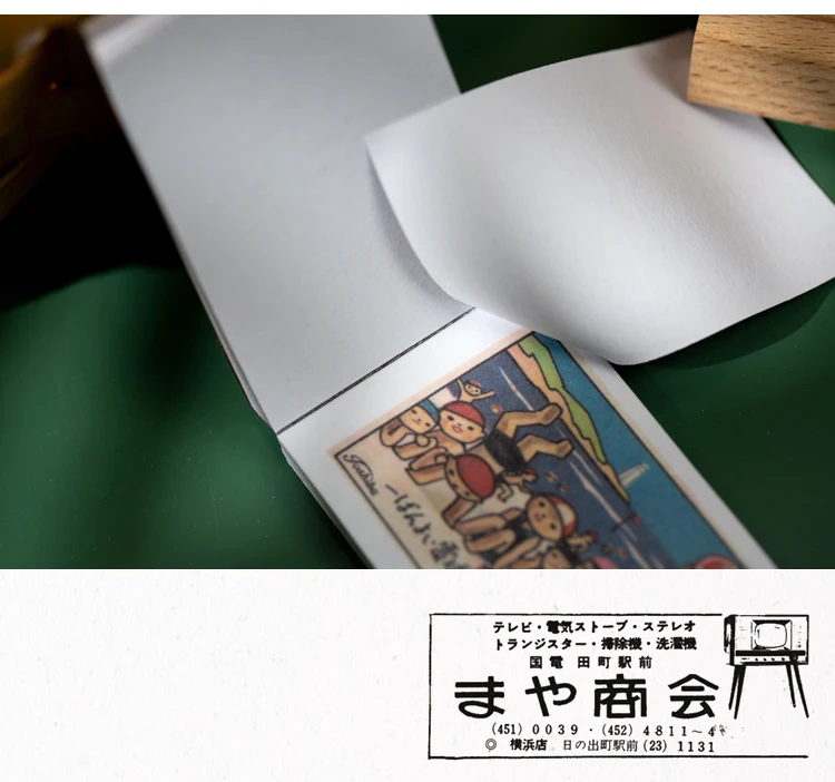 50 Japanese style series Scenery&Art Paintings Stationery Stickers Book Aesthetic Landscape Cute Bullet Journaling Decor Sticker
