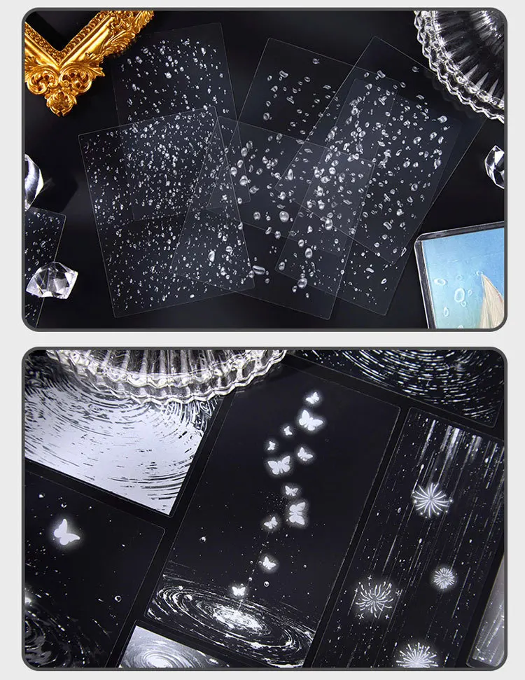 20pcs/lot Kawaii Stationery Stickers It's raining today Diary Decorative Mobile Stickers Scrapbooking DIY Craft Stickers