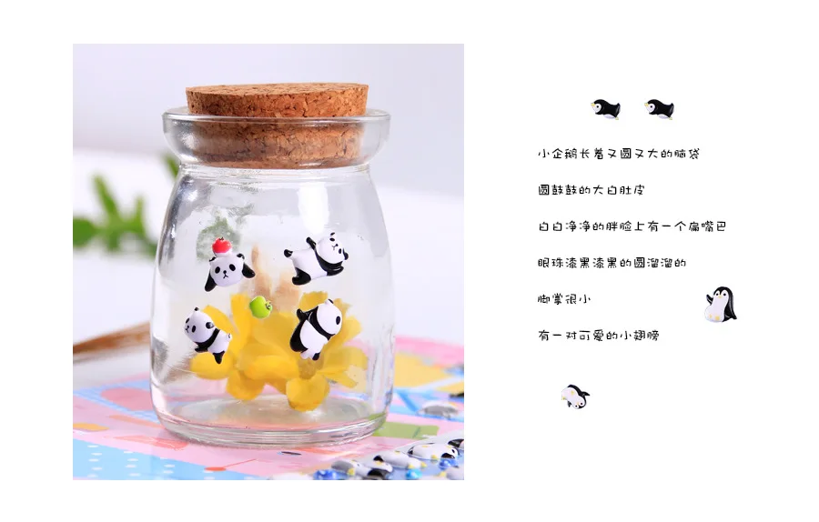 4 pcs/lot Cute Animal Foam Penguin Panda Shiba 3D Decorative Stationery Stickers Scrapbooking DIY Diary Album Stick Label
