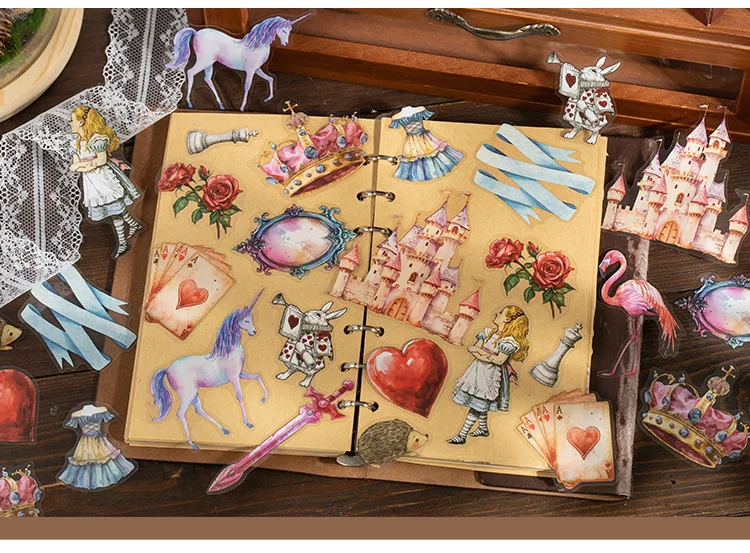 30pcs/lot Kawaii Stationery Stickers Nostalgia letterhead Diary Planner Decorative Sticker Scrapbooking Journal DIY Craft