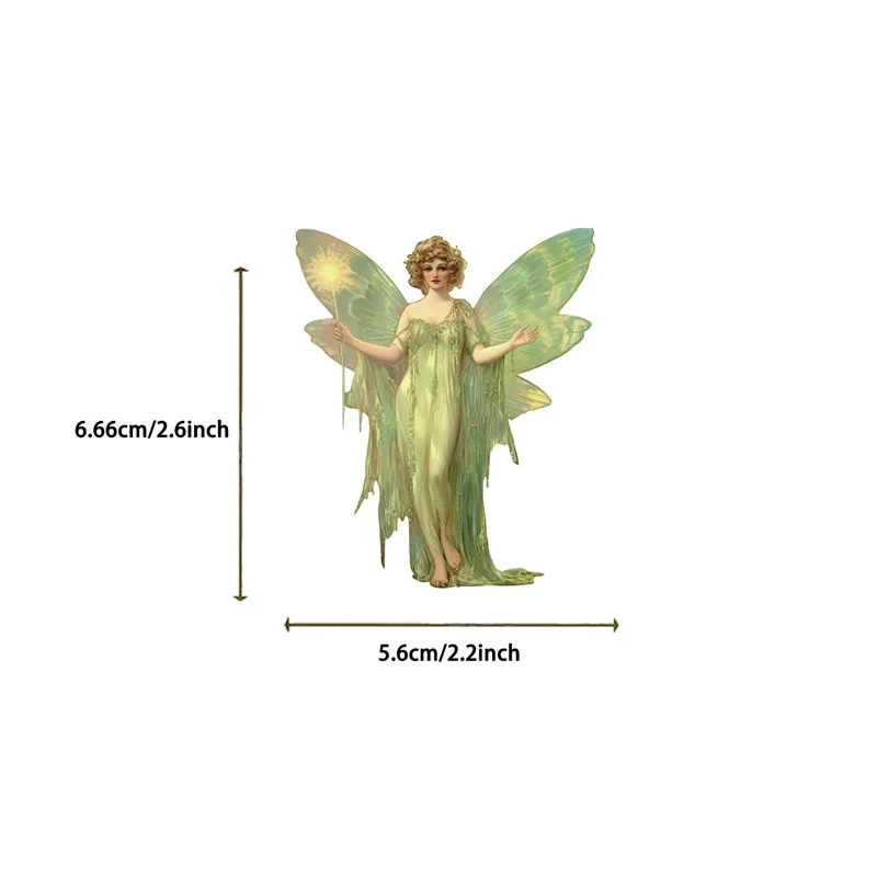 10/30/50PCS Vintage Painting Angel PVC Sticker Aesthetic Stationery Decoration Scrapbooking School Supplies