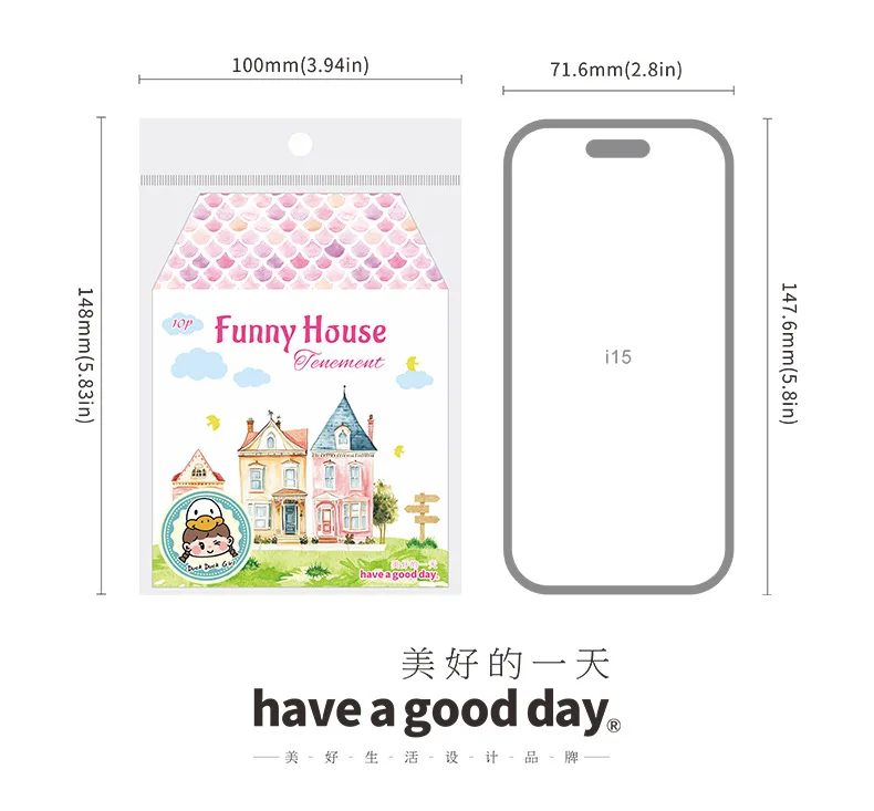 10pcs/1lot Kawaii Stationery Stickers Cabin of Curiosities Diary Decorative Mobile Stickers Scrapbooking DIY Craft Stickers