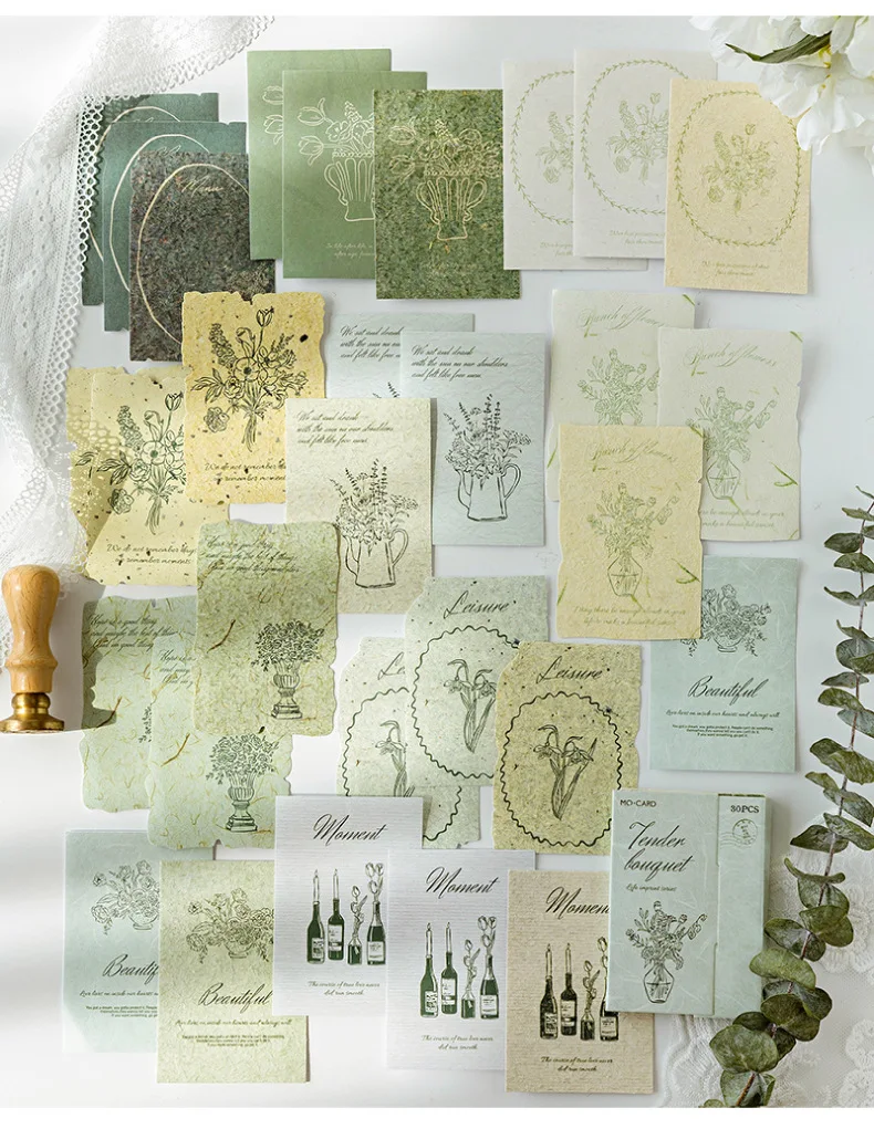 30pcs/1lot kawaii Stationery Sticker stamp of life junk journal Decorative Scrapbooking DIY Craft Sticker
