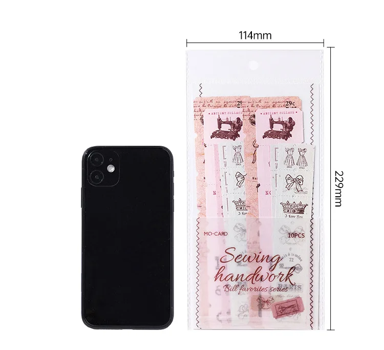 10pcs/lot Kawaii Stationery Stickers plant Series Diary Decorative Mobile Stickers Scrapbooking DIY Craft Stickers