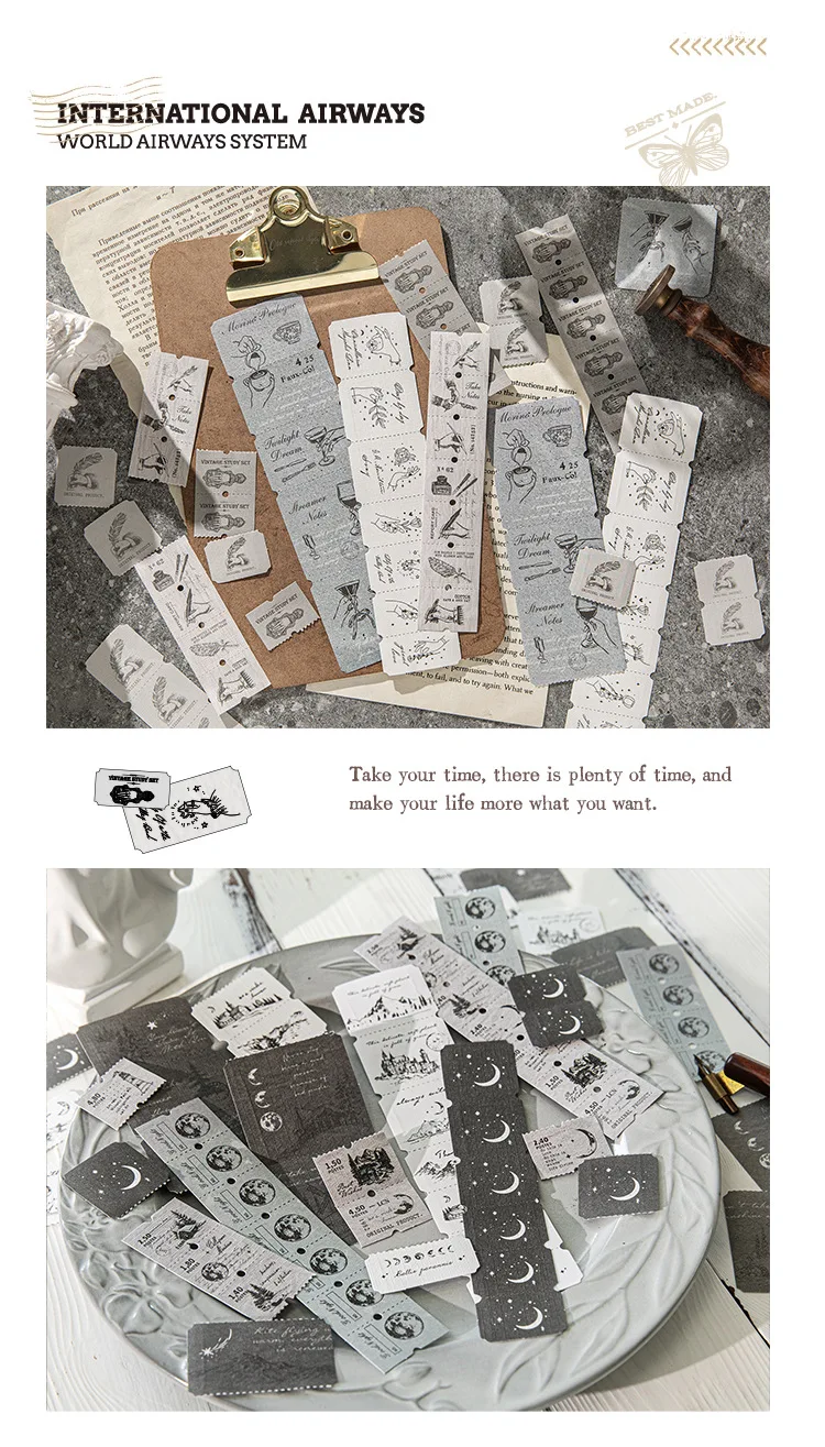 10pcs/lot Kawaii Stationery Stickers plant Series Diary Decorative Mobile Stickers Scrapbooking DIY Craft Stickers