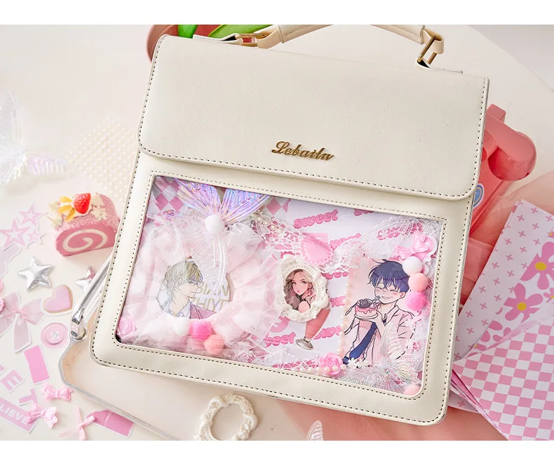 Kawaii Lace Bow Sticker Pack Manga Exhibition Accessories Material Pack DIY Background Decoration Aesthetics Supplies