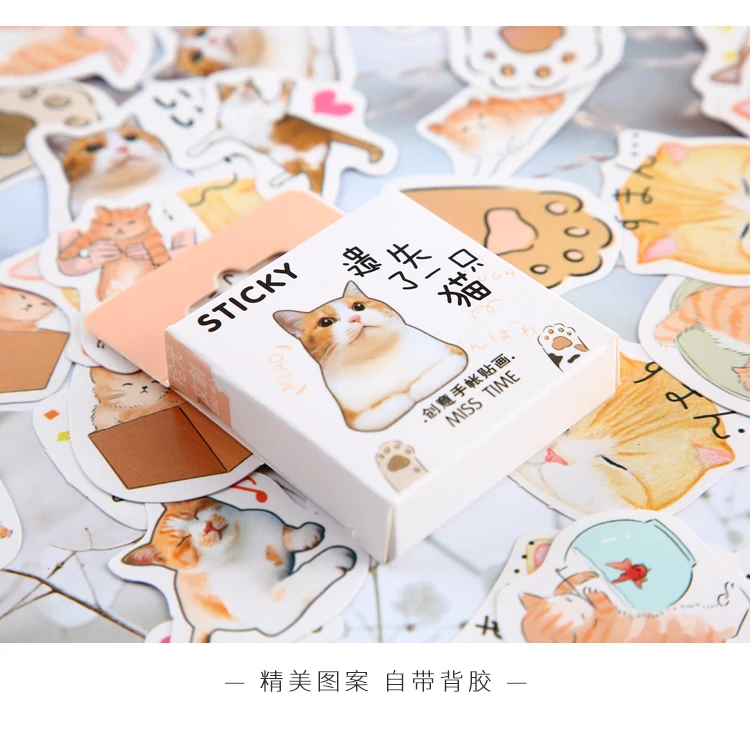 46Pcs Pink Girlhood Mini Paper Stickers Kawaii Japanese Stationery for DIY Album Diary Scrapbooking Label Decor