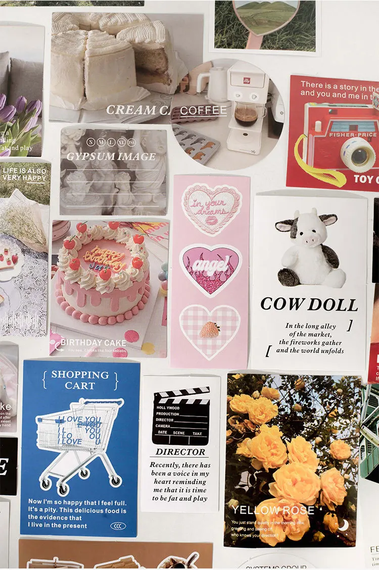 40pcs/lot Kawaii Stationery Stickers Weekend toys Junk journaling stickers Planner Decorative Mobile Scrapbooking Supplies