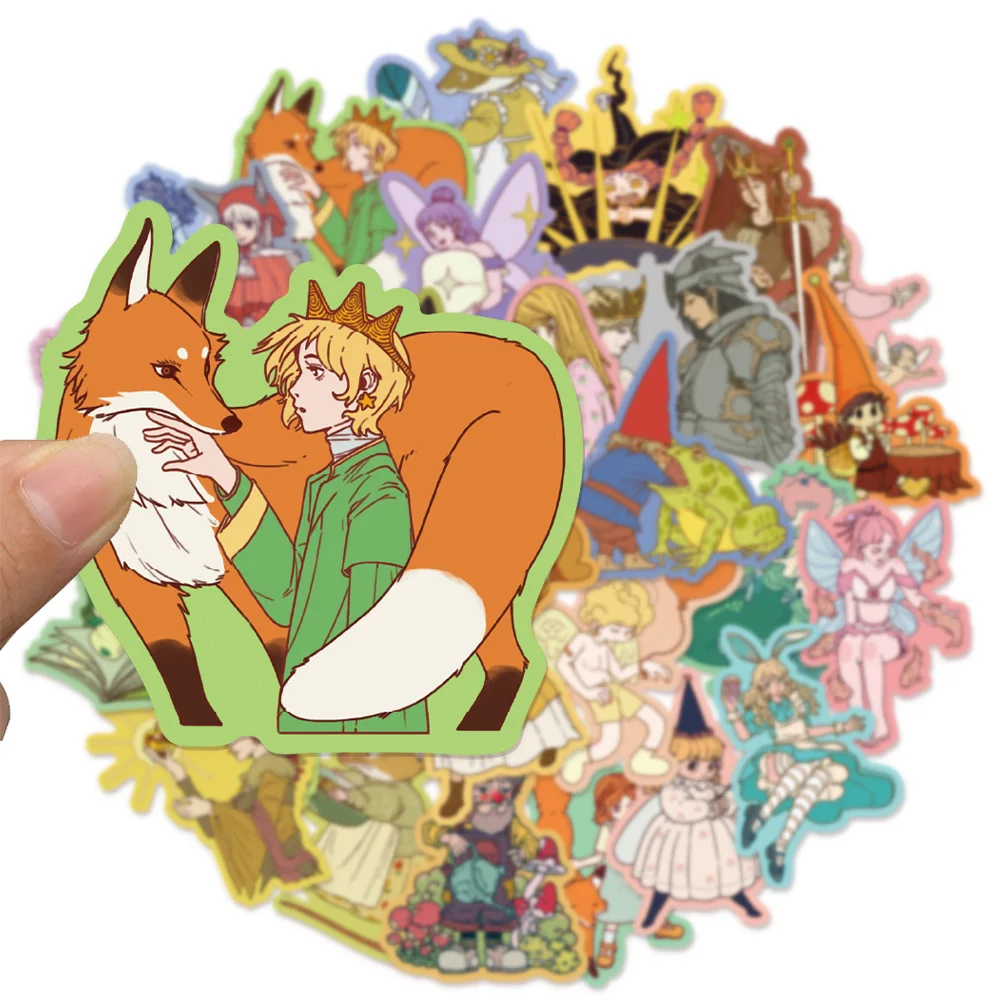 30PCS Fairy Tale Fun Graffiti Stickers DIY Handbooks Luggage Skateboarding Motorcycle Notebook Waterproof Stickers