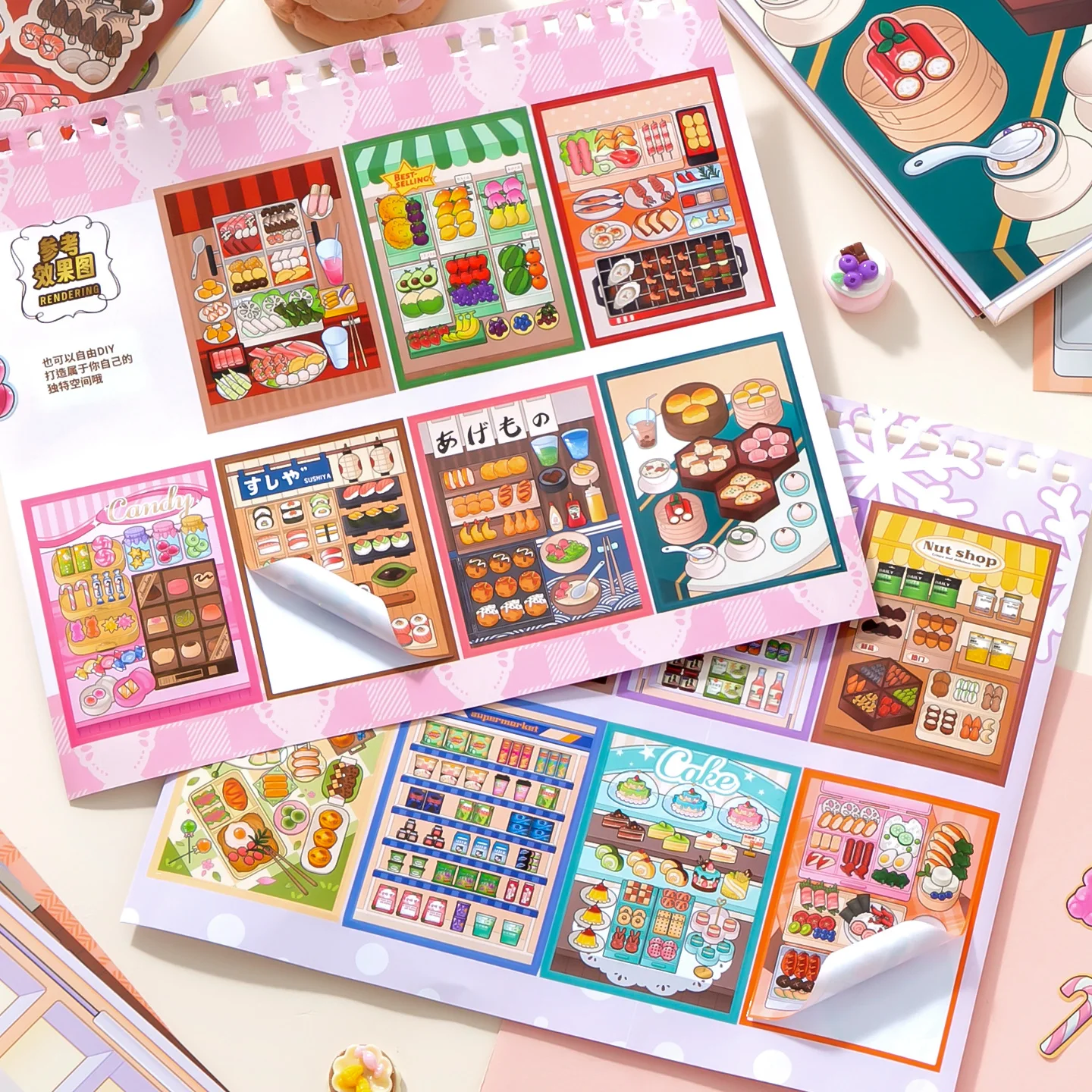 Mr. Paper 30pcs Organized Daily Sticker Book, Life Theme Journal Supplies, Multi-Function Collage Decor, Creative Stationery