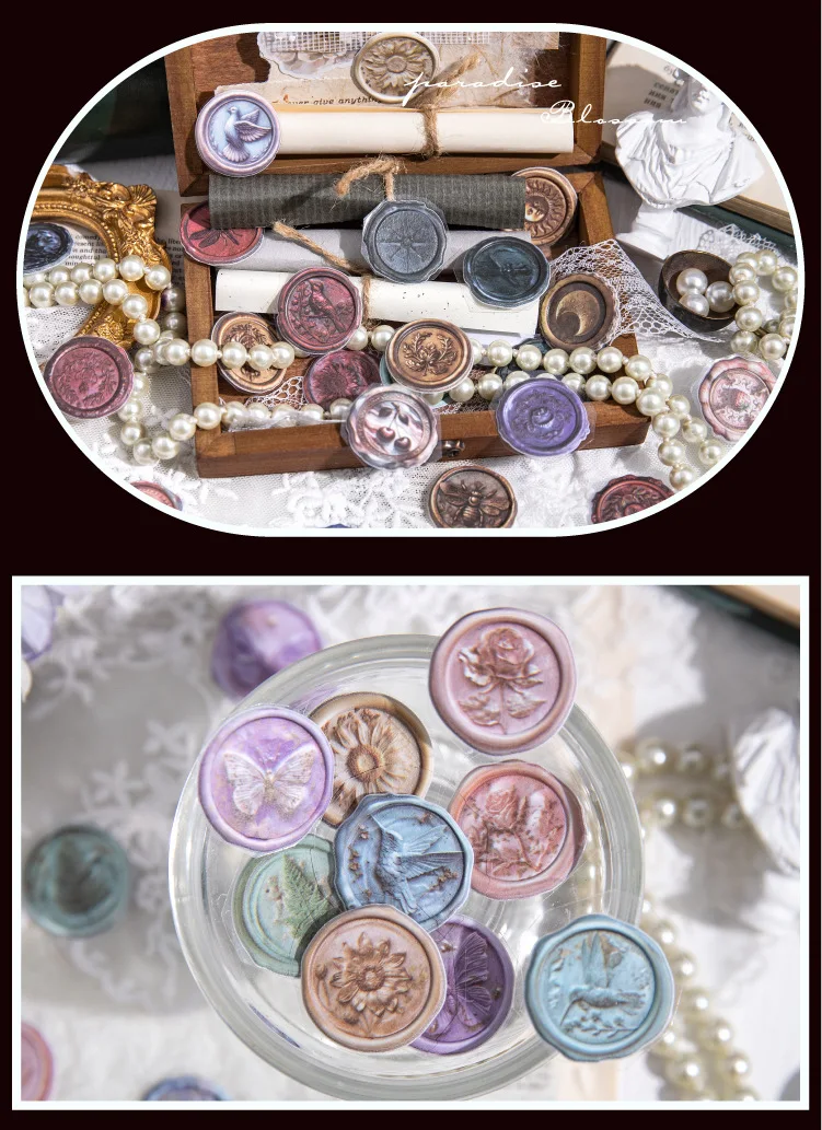 24pcs/1lot Kawaii Stationery Stickers Time Letters Junk Journaling Decorative Scrapbooking for stickers Scrapbook
