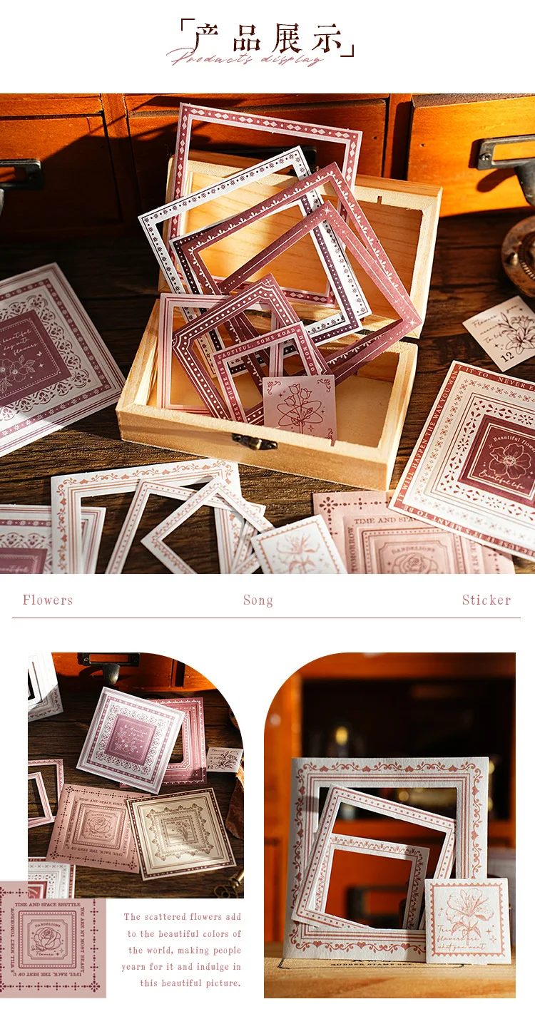 20pcs/lot Kawaii Stationery Stickers Memories of Time Diary Planner Decorative Mobile Stickers Scrapbooking DIY Craft Stickers