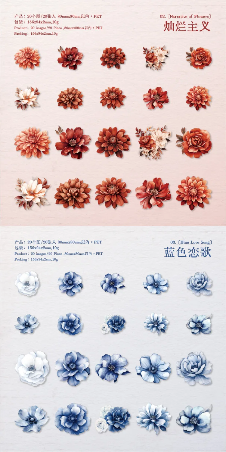 50pcs/lot Kawaii Stationery Stickers Lilith's Garden Diary Planner Decorative Sticker Scrapbooking Journal Craft Sticker