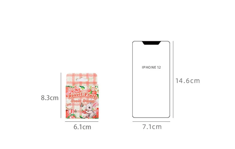 40Pcs/Set Fruit Aroma Fills The Garden Series Vintage Flower Material Collage Sticker Creative DIY Journal Stationery