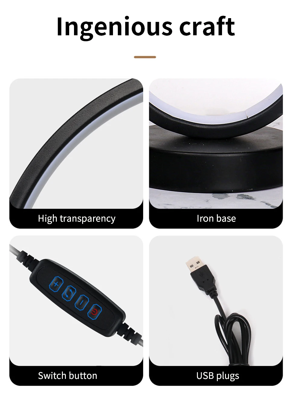 LED Night Table Lamp Modern Spiral Dimmable Bedside Bedroom Lamps Nightstand Desk Lamp Night Light for Living Room Home Office