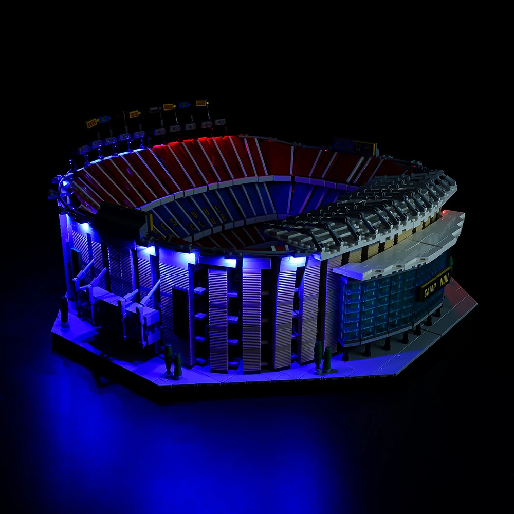 Led Light Kit Building Blocks FC Barcelona Camp Nou (RC Sound Version) For LEGO Creation 10284 (Only Light Kit Included)