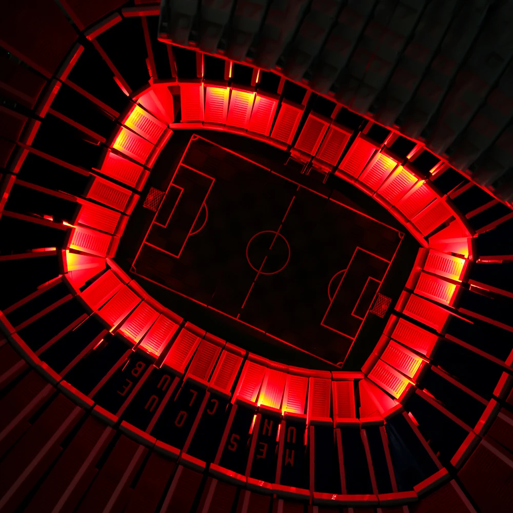 Led Light Kit Building Blocks FC Barcelona Camp Nou (RC Sound Version) For LEGO Creation 10284 (Only Light Kit Included)