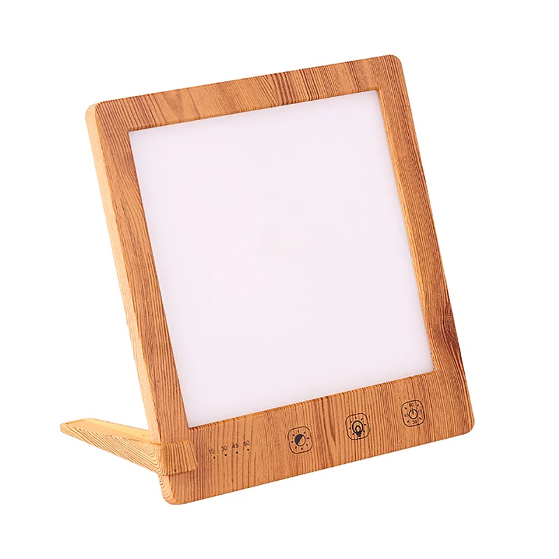 10000 Lux LED Daylight Lamp Intelligent Emotional Physiotherapy Lamp 3 Light Colours Brightness Adjustable LED Night Light