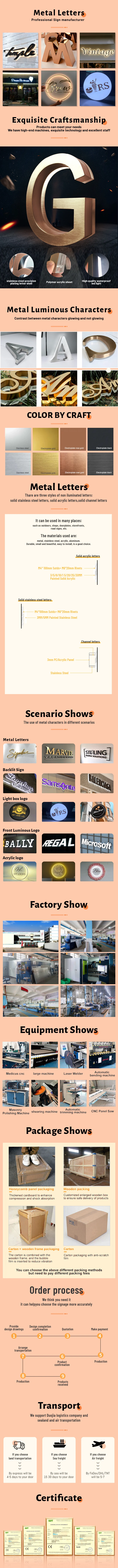 Custom LED Illuminated Metal Letters 3D Business Sign Laser Cut Logo Sign Beauty Salon Sign Signboard Backlit Sign Dropshipping