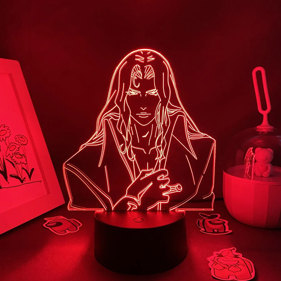 Game Castlevania Figure Alucard 3D LED Neon Night Lights Cool Birthday Gifts For Friend Woman Bedroom Decor Alucard Lava Lamps