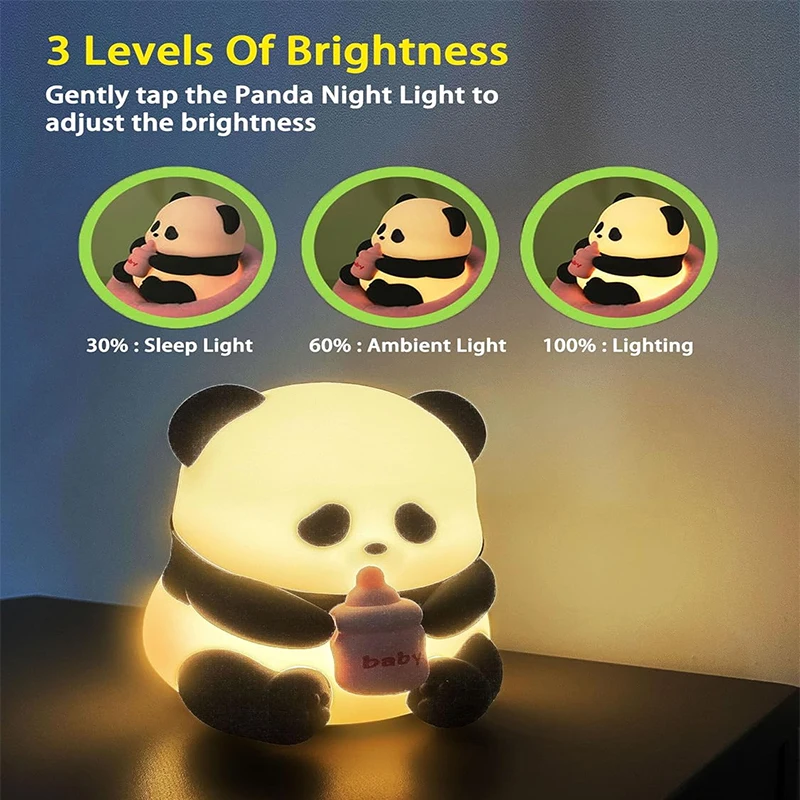 Axolotl Night Light, Dimmable Silicone Animal Nursery Nightlight,Kawaii Rechargeable Bedside Touch Lamp,Baby Room Decor