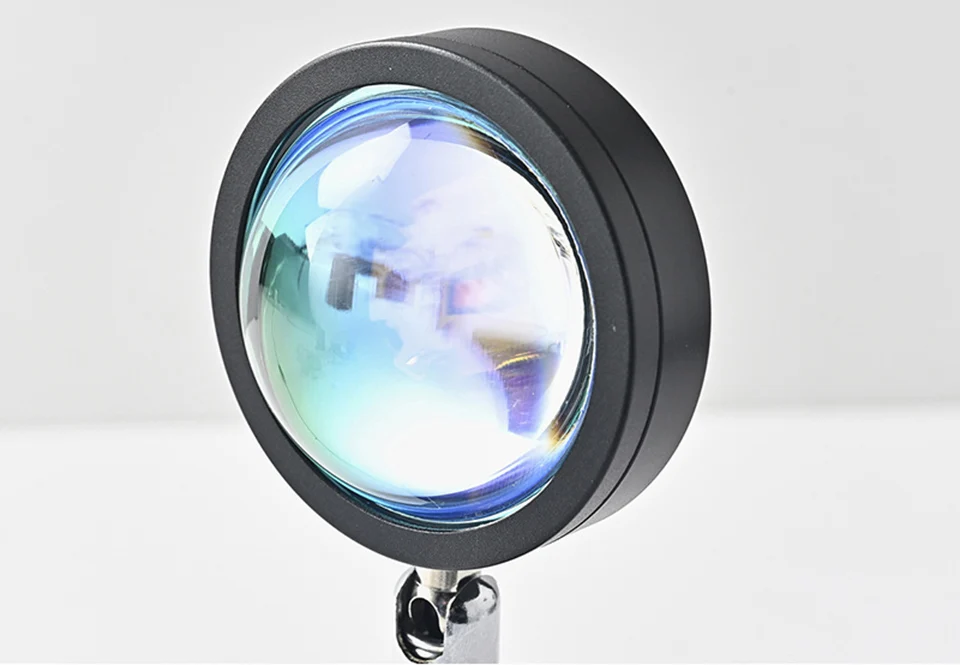 16 Colors RGB Photography Sunset Lamp Led Usb Projector Night Light Remote Neon Bedroom Home Coffee Store Wall Decoration Gift